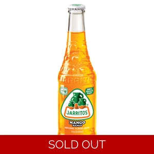 Jarritos Mango Soda 355ml Glass Bottle | Mexican Soft Drink
